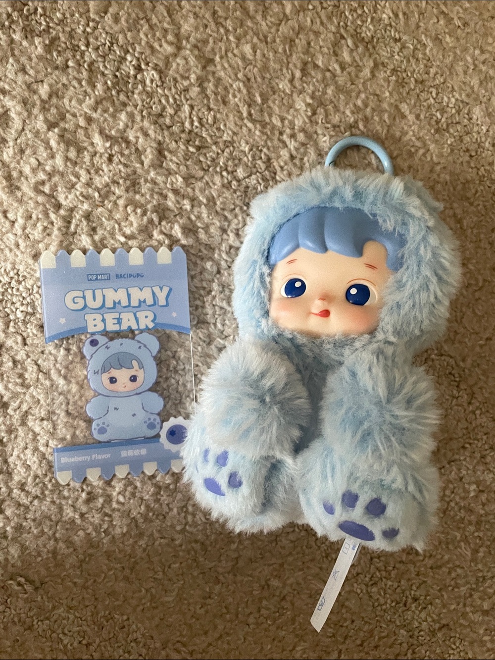 Popmart Hacipuou Gummy Bear Plush Charm